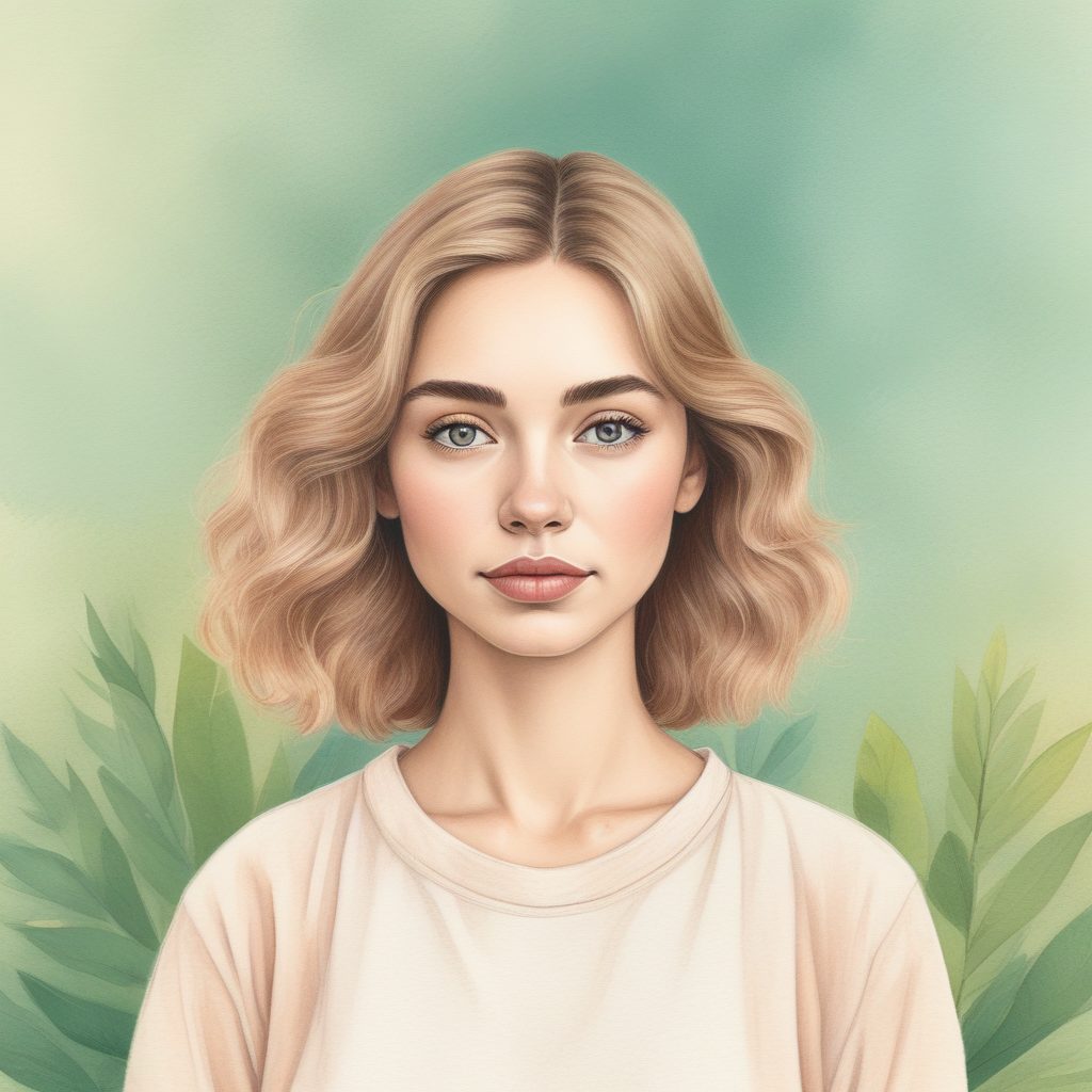 🎨 治愈系手绘头像 | 简约风插画设计，用色笔触感爆棚！🔥