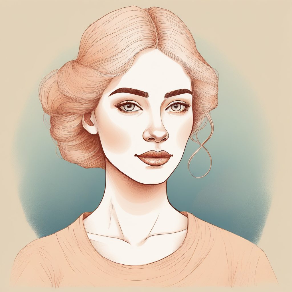 治愈系手绘头像 | 温暖的纸感插画，单主体独享静谧时光 🌸