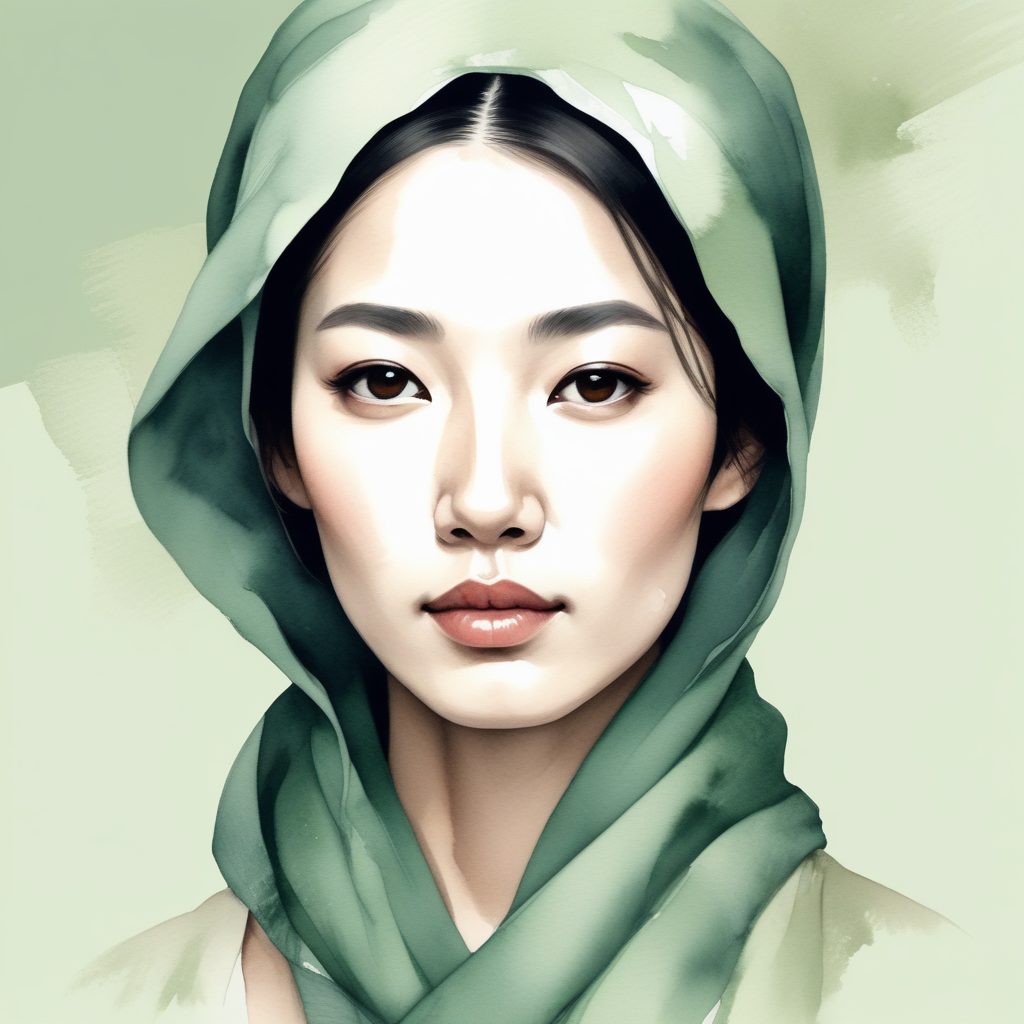 🍃草木清芬：新中式淡绿调头像，氧气感扑面而来