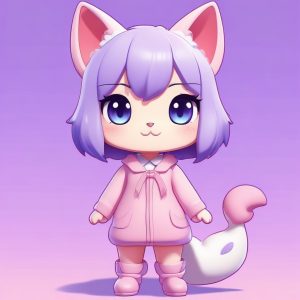 🐾超萌喵星人！Q版猫耳娘，简直要被萌化了