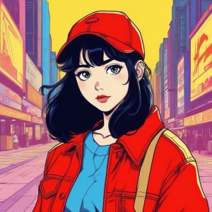 重回90年代!复古赛璐璐风少女头像合集