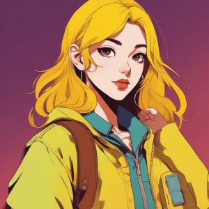 🎞️ 穿越回90年代！高饱和赛璐璐复古少女肖像
