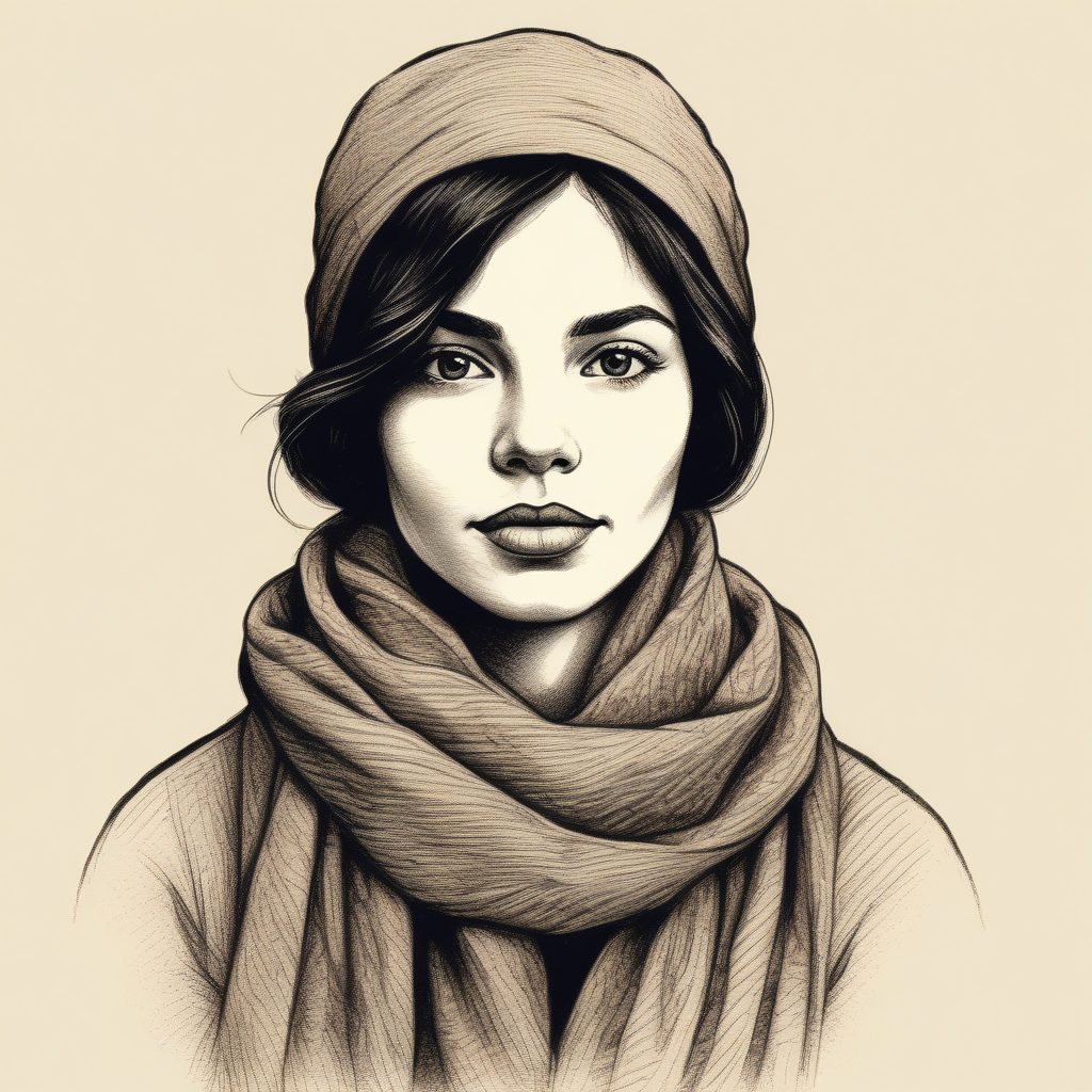 🎞️ 复古胶片：噪点肌理感肖像，90年代少女