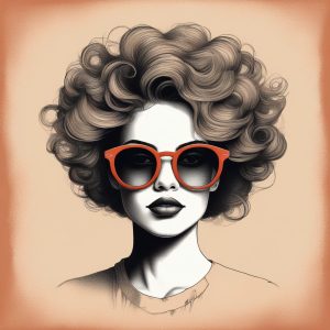 📻 复古噪点肌理感：90年代复古少女，胶片感十足