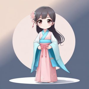 🏮国风小团子！Q版汉服少女，好治愈呀