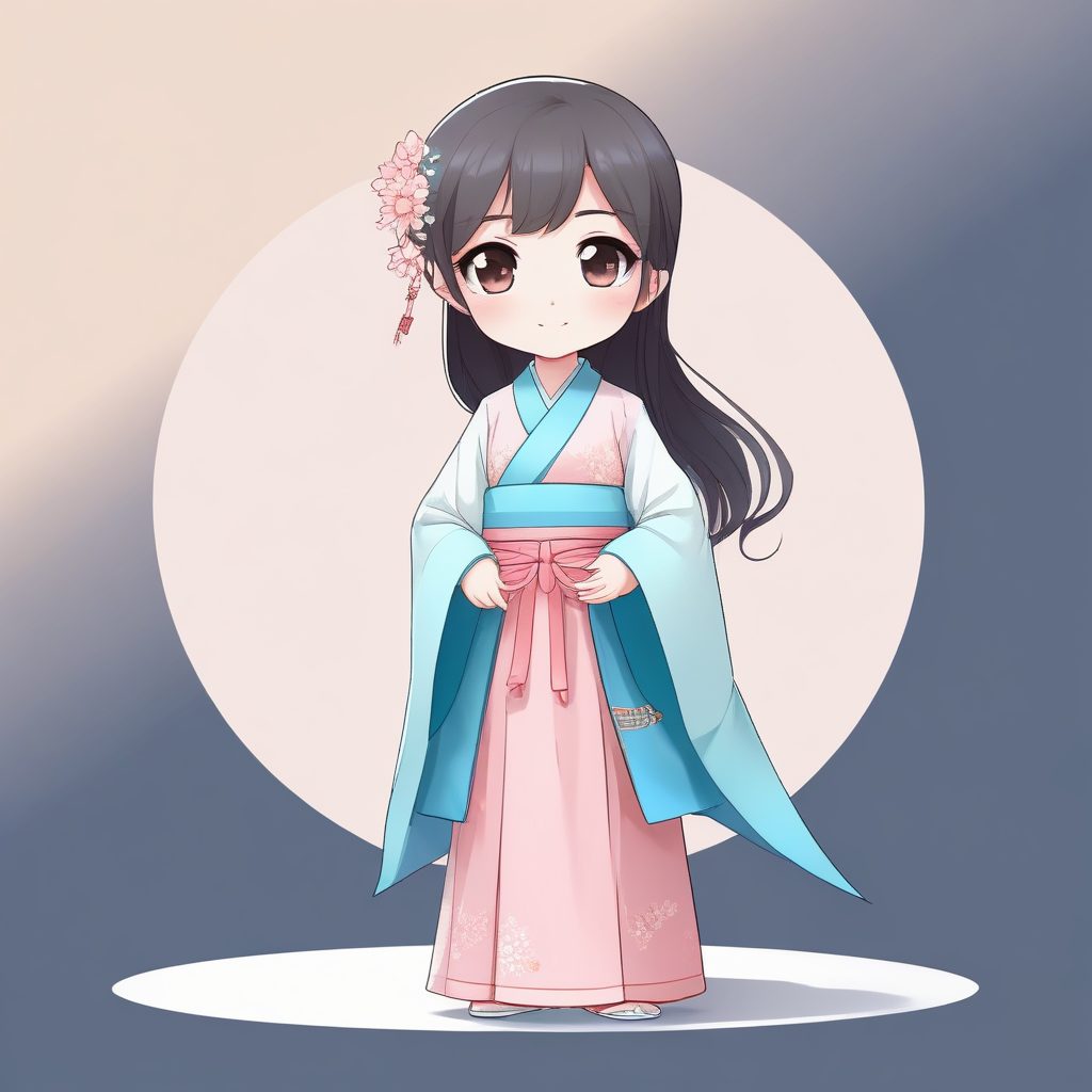 🏮国风小团子！Q版汉服少女，好治愈呀