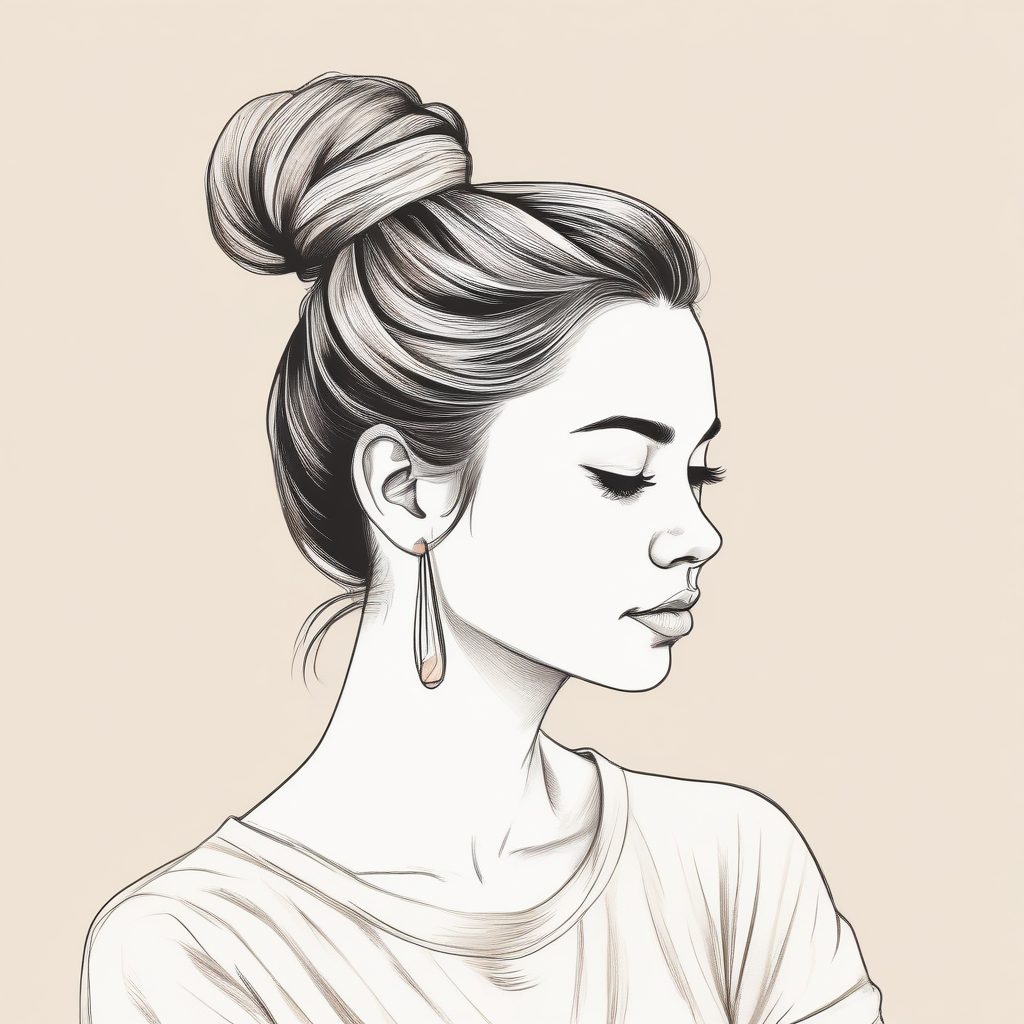 ☁️ 韩系 Ins 风简约线条：氛围感少女，小众不撞款