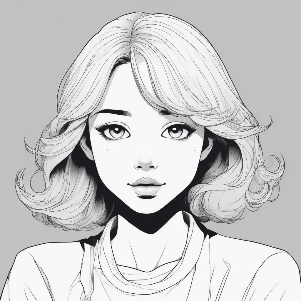 📓黑白漫符：极简线条下的艺术美感