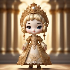 🏛️ 华丽巴洛克：3D 宫廷风 Q 版公仔