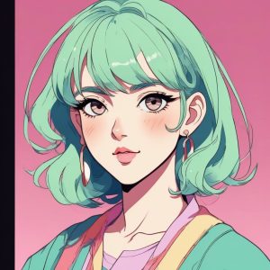 📺怀旧90年代：复古赛璐璐高饱和头像