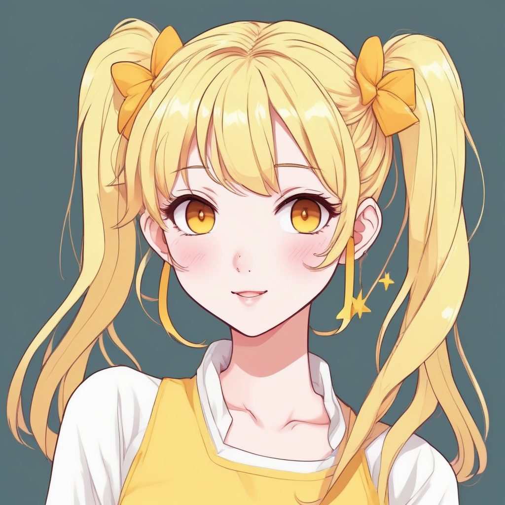 🌟 活力满满！星星发饰糖果色少女