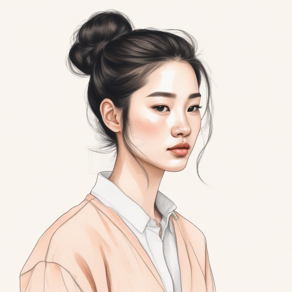 ☁️ 极简氛围感: 韩系 Ins 风手绘线条插画