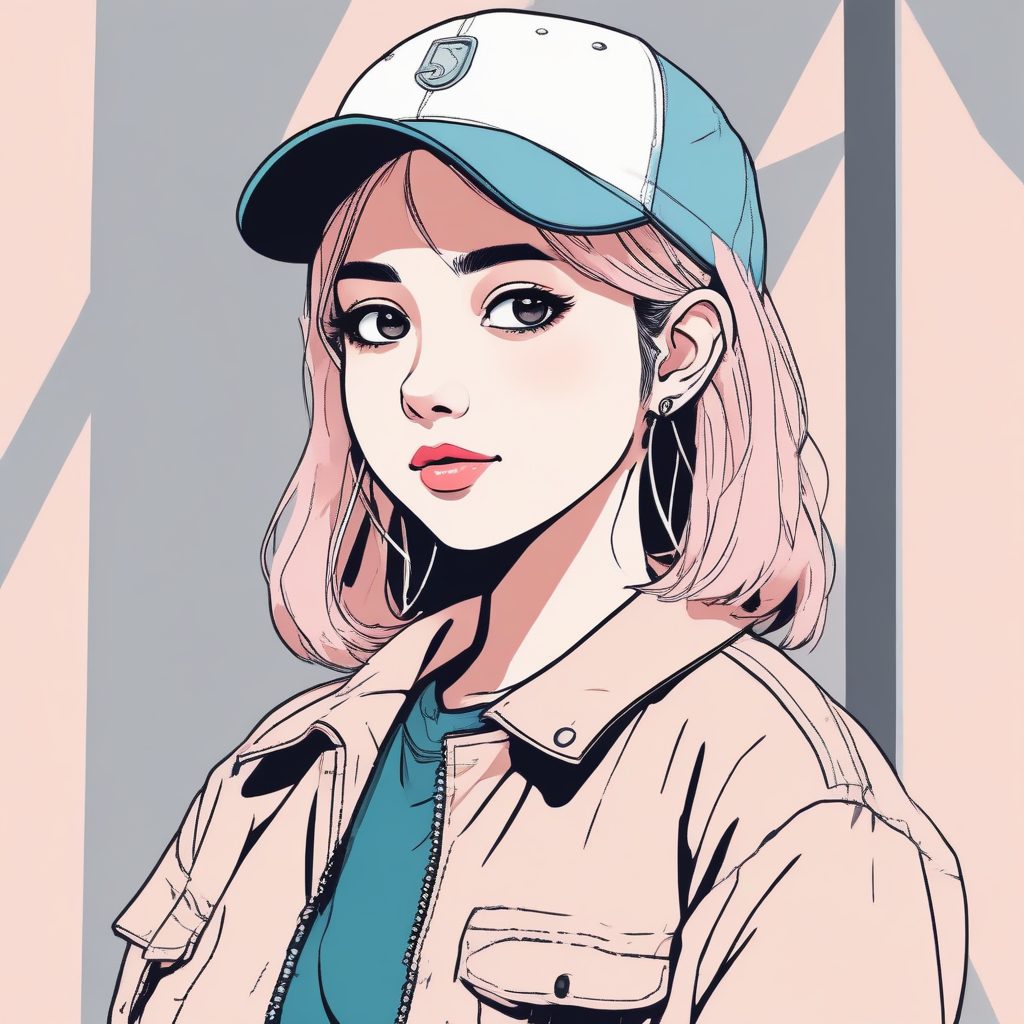 🕶️极简酷Girl：加粗线条的街头时尚感