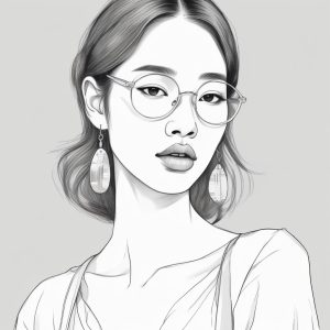🩶冷淡风极简!高级韩系冷感少女头像