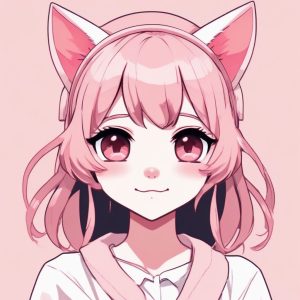 🐈猫系少女！极简线条与软萌属性的结合