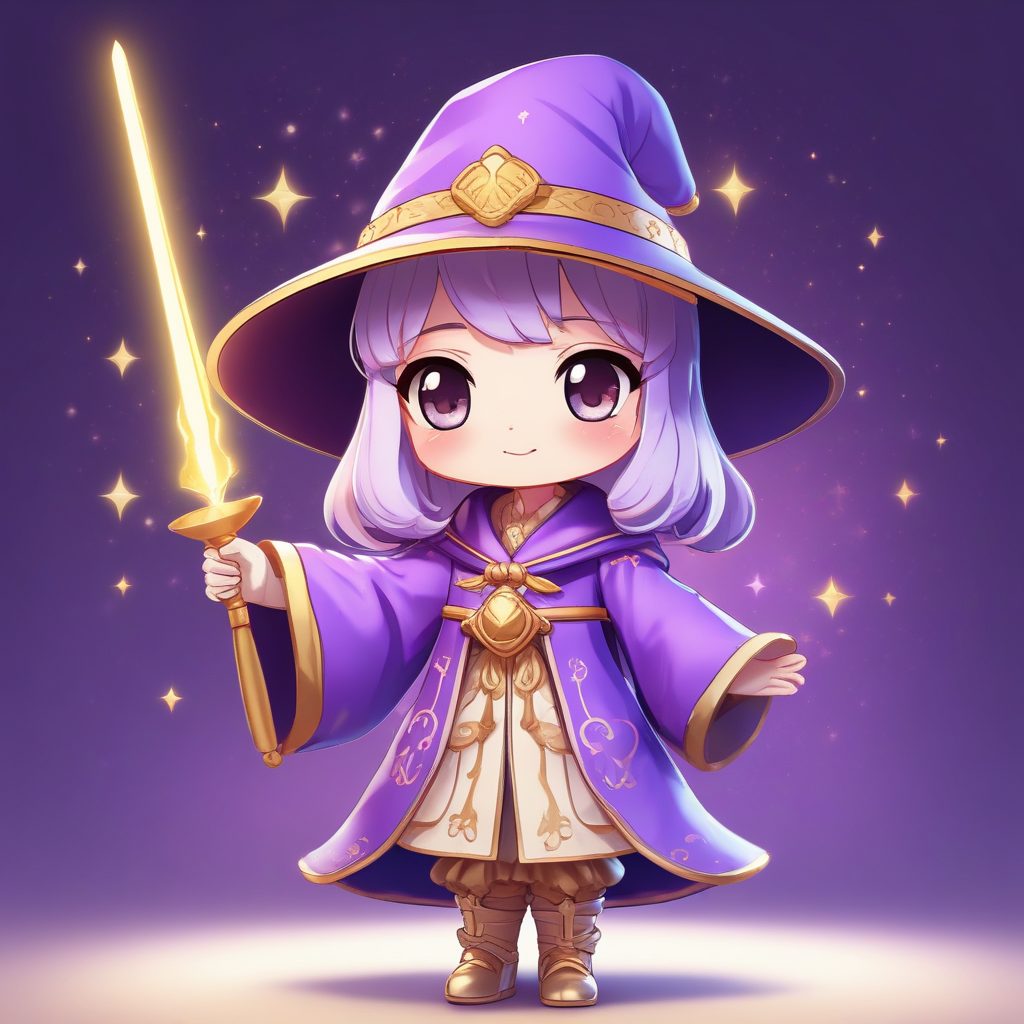 🔮 魔法学院 Q 版二次元头像：穿上巫师袍，开启你的奇幻冒险