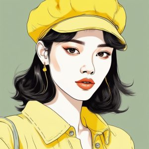 🍋奶油感韩系少女！这种极简头像真的很难不爱