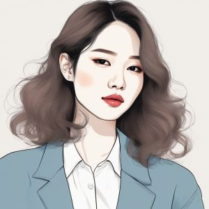 女神感爆棚！慵懒大波浪长发女生头像