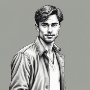 ✏️ 铅笔素描的魅力：极简黑白灰手绘，经典的艺术