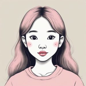 🤪 趣味十足：丑萌搞怪少女，韩系涂鸦风