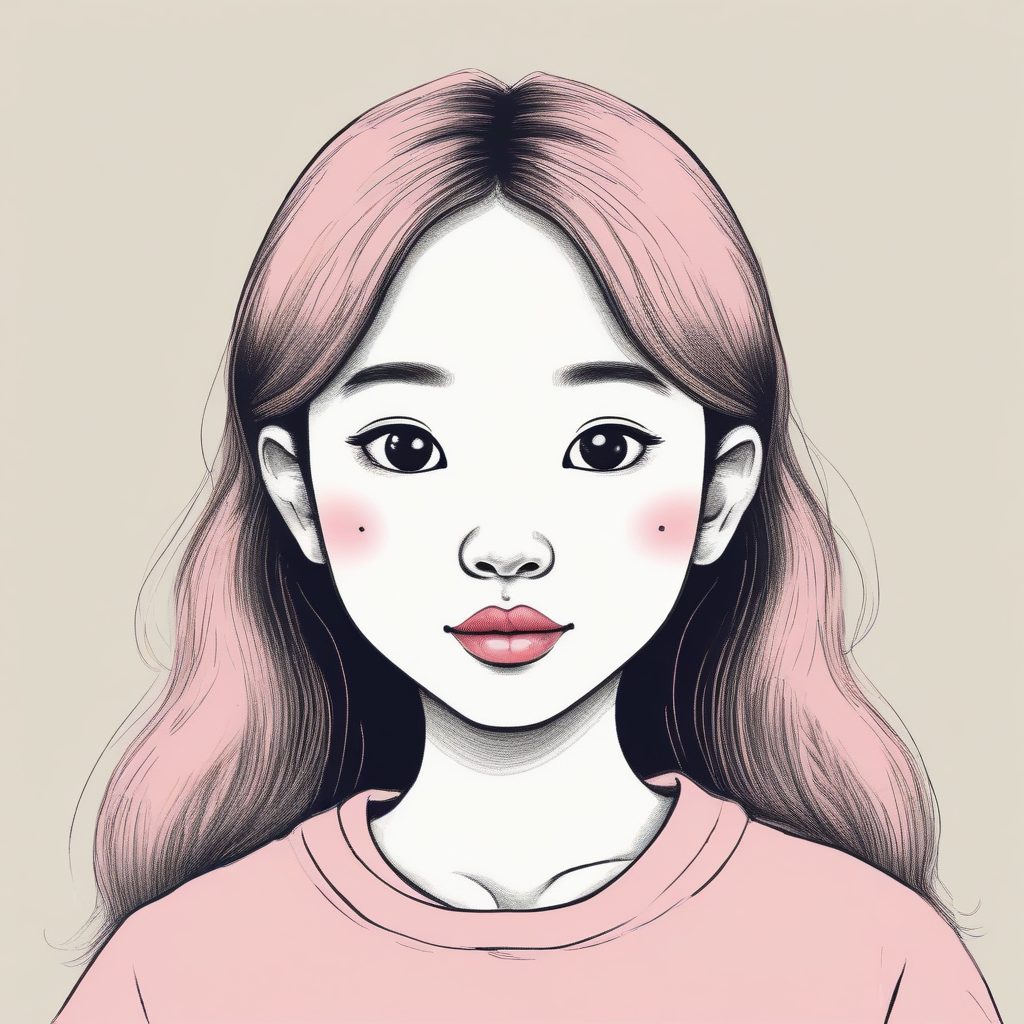 🤪 趣味十足：丑萌搞怪少女，韩系涂鸦风