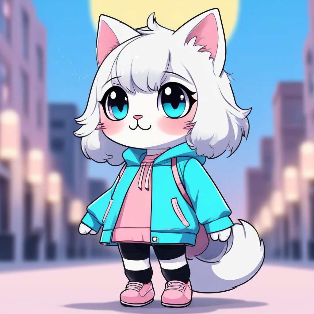 🐾 软萌猫耳娘 Q 版头像：二次元爱好者的心头好