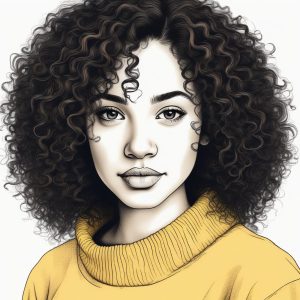 🧁 软糯奶油系：极简手绘治愈肖像，像云朵一样温柔