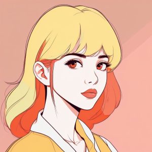 🎨色块美学！鲜明扁平化极简动漫头像