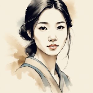 📜 书卷气拉满：纸墨生香的温婉知性女孩