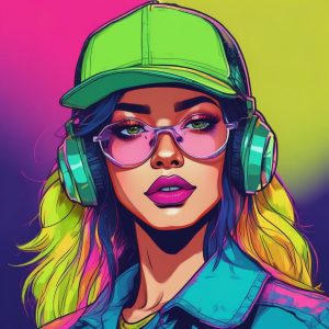 🎨酸性设计美学：超前卫插画头像，拒绝平庸