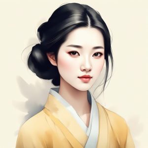 ❄️ 岁寒三友：梅花香里的静谧少女，清冷感天花板
