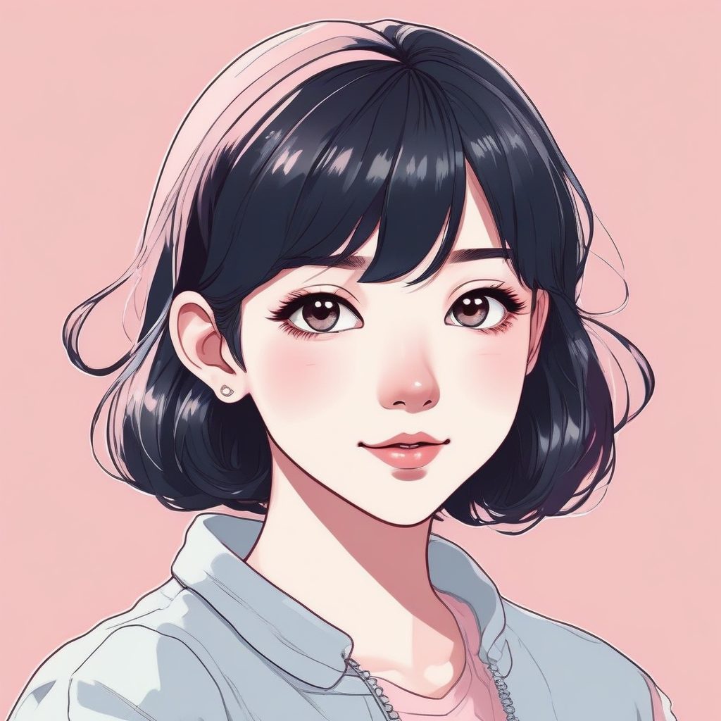 🍬 糖果甜心：梦幻少女漫风格头像