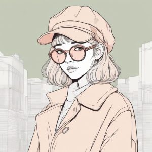 🎨线条控福利！日系时尚博主感动漫头像