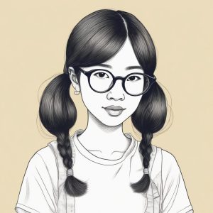 🎨 像童话书一样！日系时尚女孩手绘插画头像