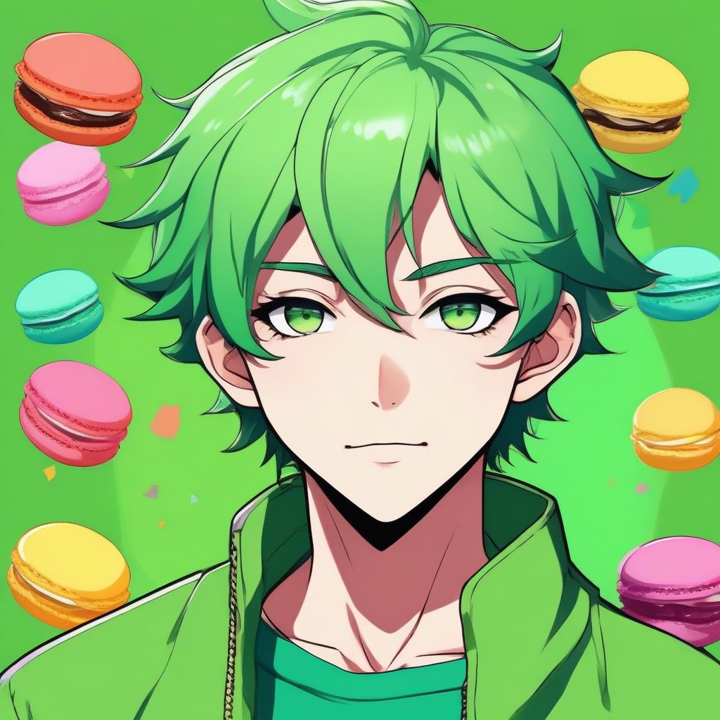 🎈元气满满：糖果色运动风动漫男孩