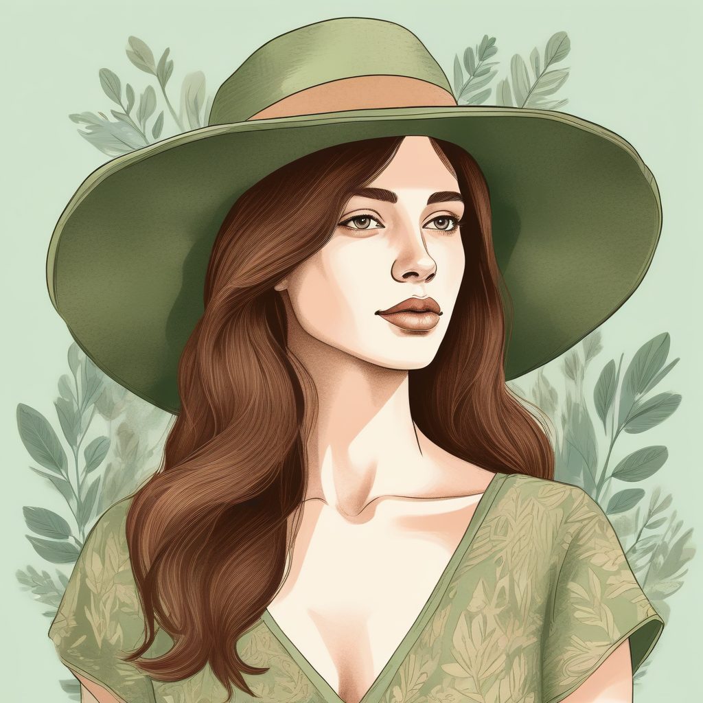 🍃 治愈生活: 森系文艺手绘插画头像