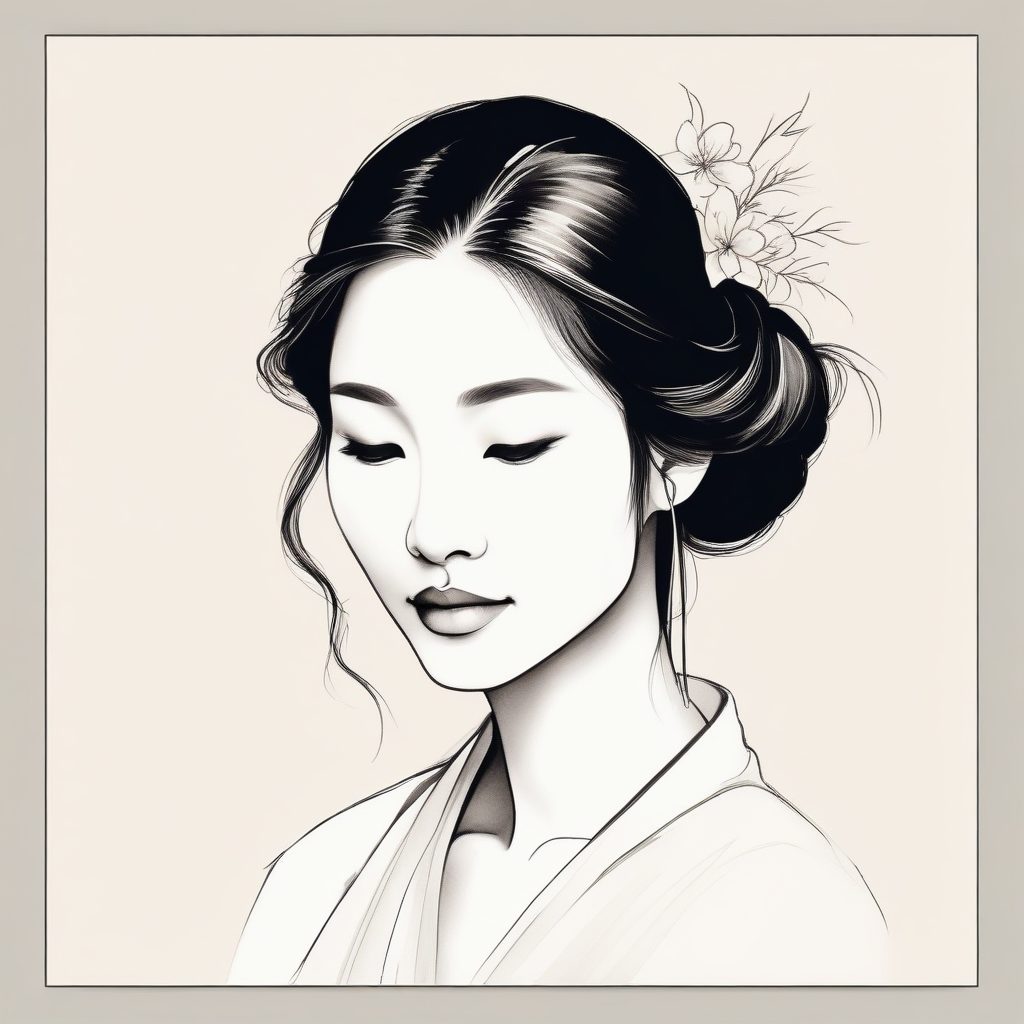 🎋 竹影摇曳: 优雅东方墨染头像, 文艺青年必备