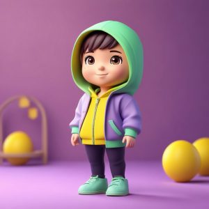 3D软陶盲盒极简头像:手作泥捏公仔太萌了