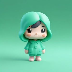 🍭 3D软陶盲盒头像：软糯可爱的治愈系视觉糖果