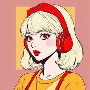 📼 90年代复古 AI 头像制作: 赛璐璐高饱和少女, 港风动漫感拉满