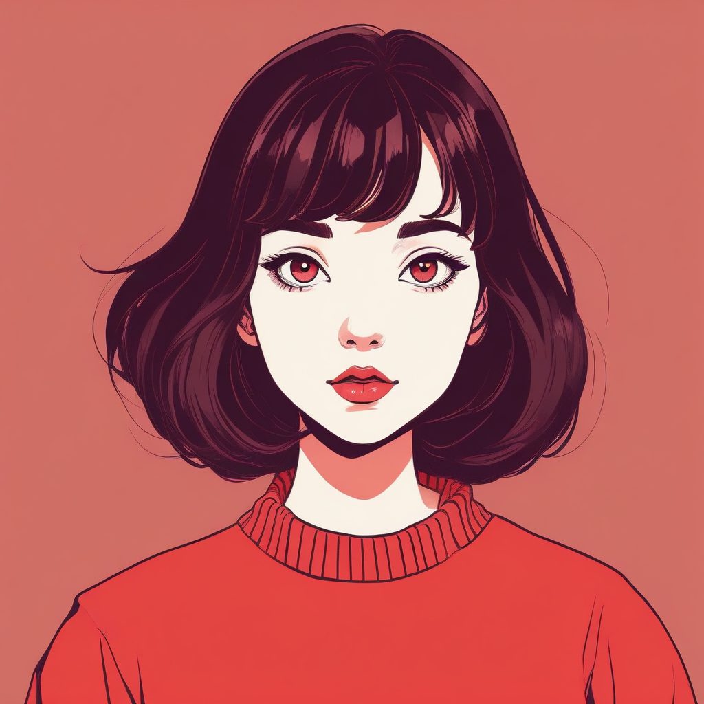 📺90年代复古动漫:胶片感高饱和少女头像分享