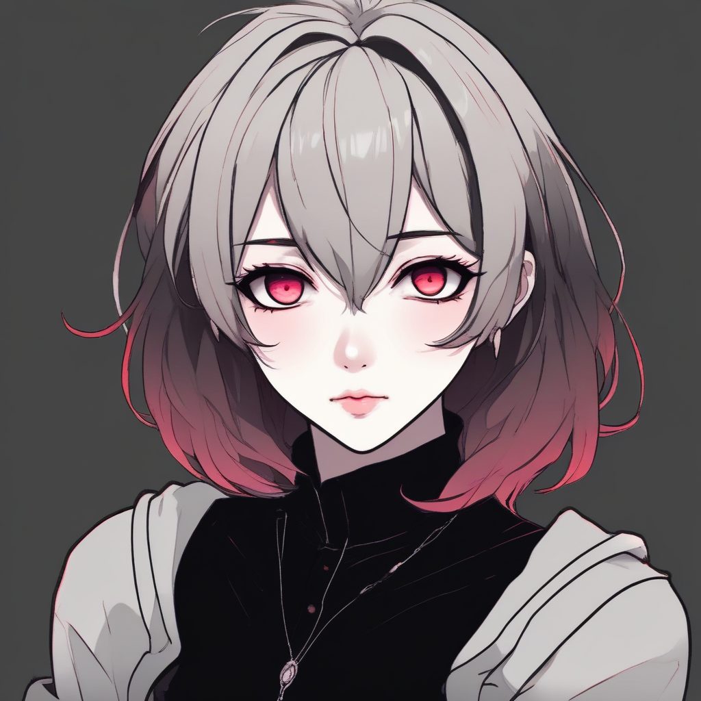 🖤 暗黑病娇哥特风 AI 头像:破碎美学的极致表达