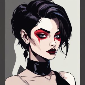 🖤暗黑少女 AI 头像生成：哥特式Y2K美学，在线制作头像的个性标签