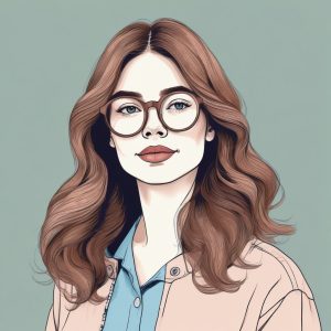 宝藏韩系ins风手绘头像：极简线条里的松弛感🎨