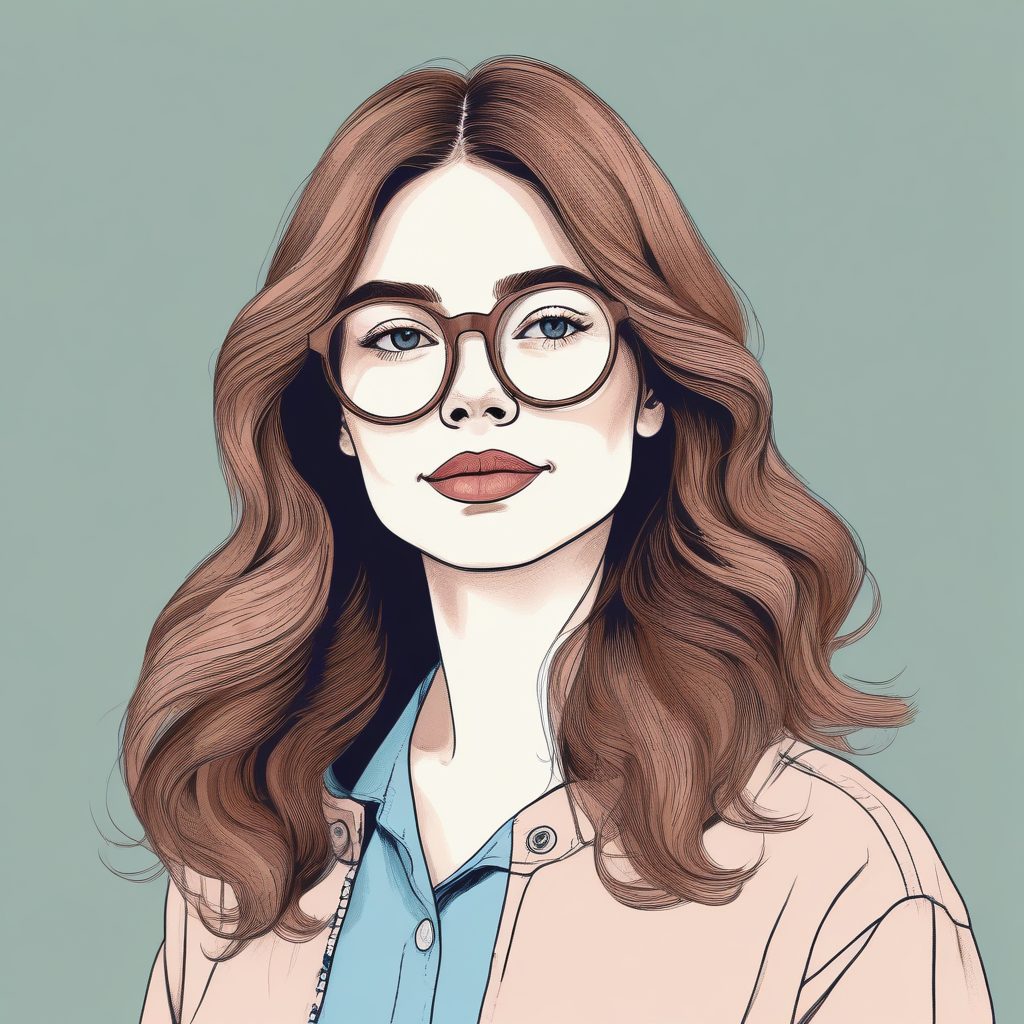 宝藏韩系ins风手绘头像：极简线条里的松弛感🎨