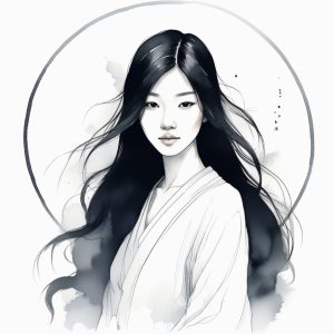 🍂 禅意清冷感AI生成新中式头像，东方诗意美学太绝了