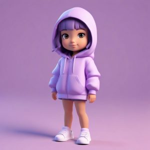 ✨ 潮酷女孩专属:3D盲盒质感AI头像让你的社交圈瞬间高级