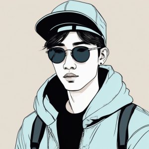潮流前瞻！韩系街头风手绘涂鸦头像 ✨