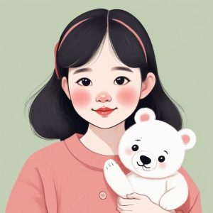 🎨 丑萌蜡笔风 AI 头像：韩系 ins 极简治愈插画