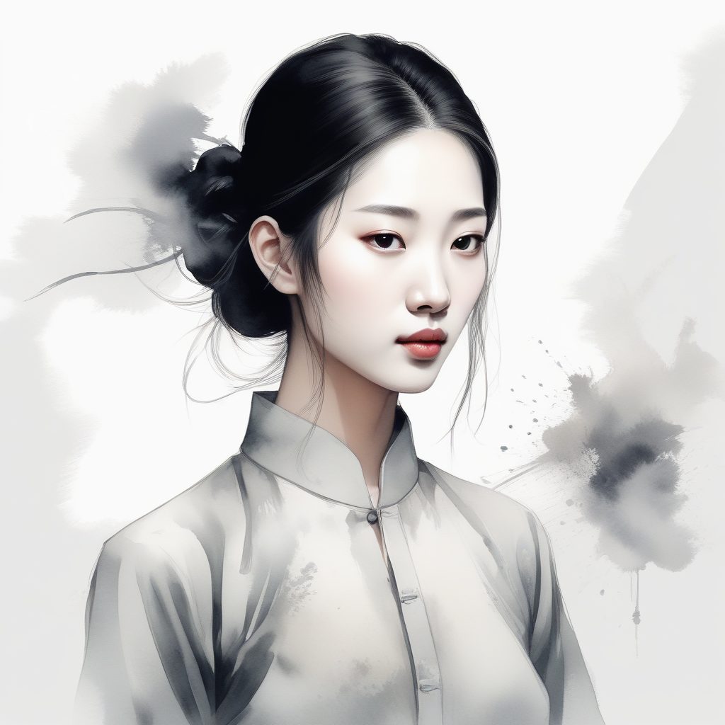 🎋 出尘脱俗!新中式清冷感AI头像生成